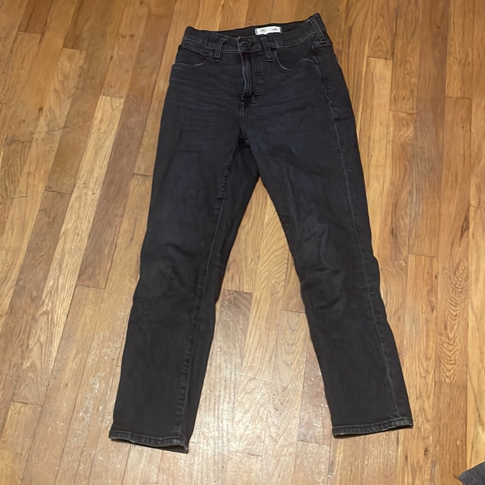 Madewell Washed Black Jeans